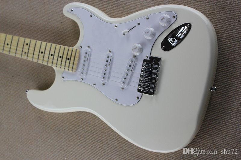 China guitar factory custom 100% New Maple fingerboard 6 strings white Electric Guitar In Stock free shipping
China guitar factory custom 100% New Maple fingerboard 6 strings white Electric Guitar In Stock free shipping