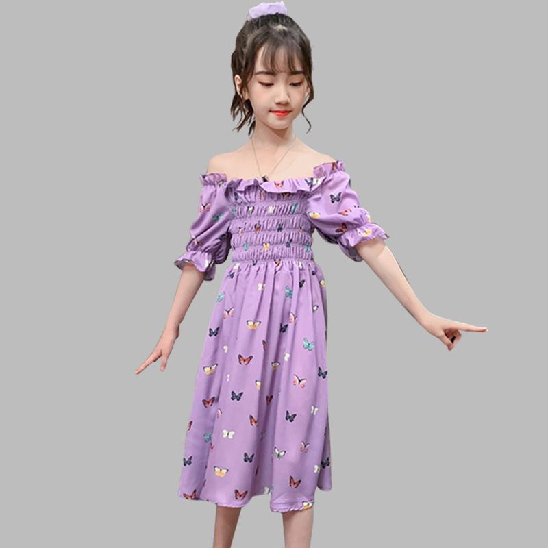 Girl Summer Dresses Floral Pattern Dress For Girl Puff Sleeve Kid Dress Teenage Costumes For Girls 6 8 10 12 14, As picture
Girl Summer Dresses Floral Pattern Dress For Girl Puff Sleeve Kid Dress Teenage Costumes For Girls 6 8 10 12 14, As picture