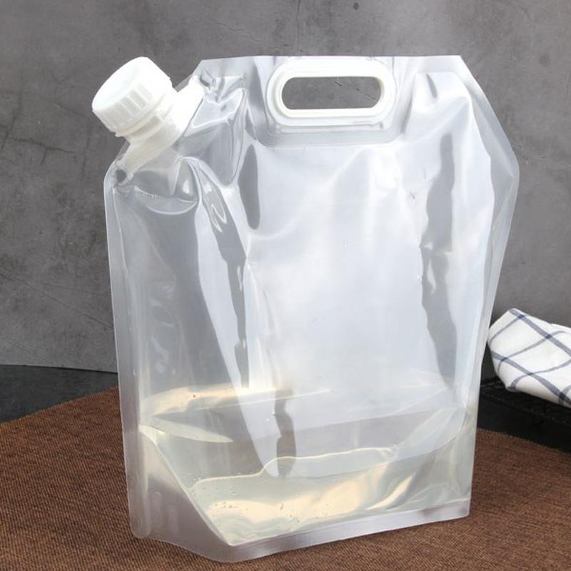 Transparent Plastic Portable Water Bag Folding Water Bag Travel Durable Carrier Container Camping Hiking BBQ, 5l
Transparent Plastic Portable Water Bag Folding Water Bag Travel Durable Carrier Container Camping Hiking BBQ, 5l