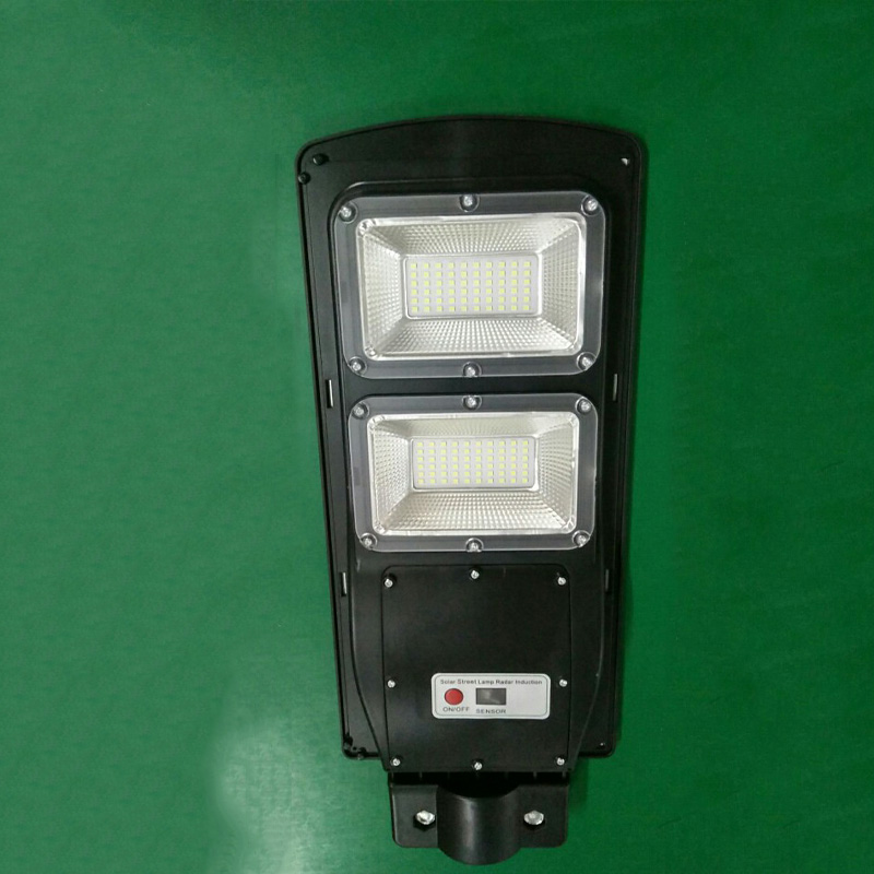 30W 60W 90W 120W Solar Street Lamp Radar Motion Sensor Waterproof IP67 Wall Outdoor Landscape Garden Road Light with pole