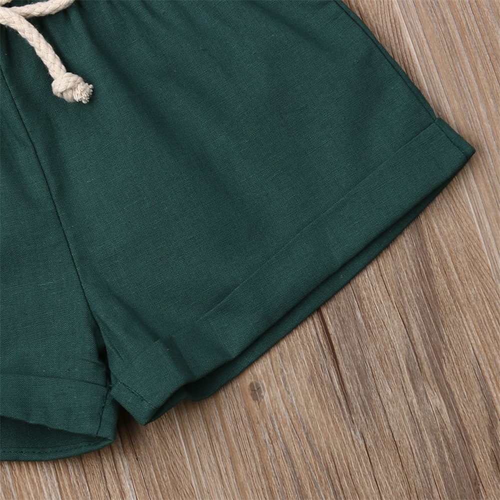Baby Boy Girl Short Harem Pants Sweatpants Joggers Cotton Bottoms PP Leggings