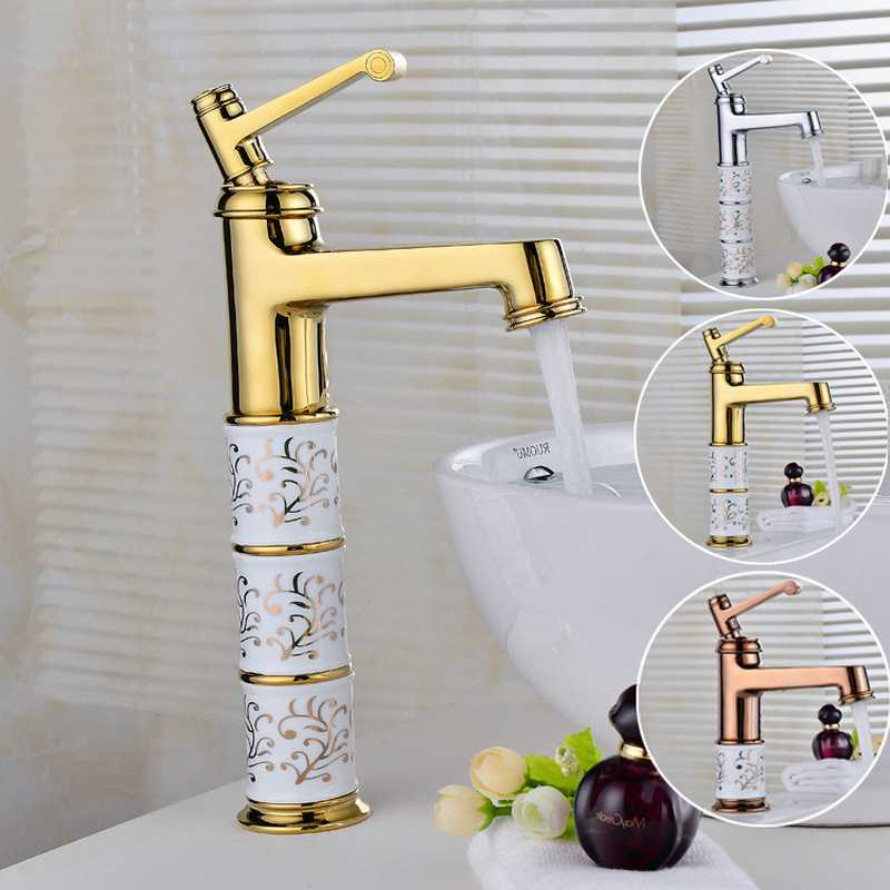 Bathroom Basin Faucets Hot Cold Mixer Brass Faucet Mixer Tap chrome/gold/antique Porcelain Base Newly Faucet
Bathroom Basin Faucets Hot Cold Mixer Brass Faucet Mixer Tap chrome/gold/antique Porcelain Base Newly Faucet