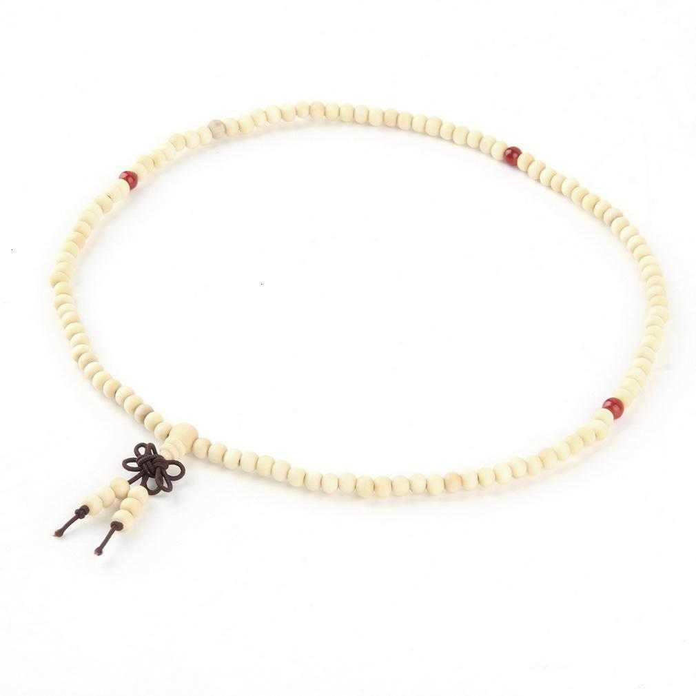 Hot sales 108*6mm Natural Sandalwood Buddhist Buddha Meditation 108 beads Wood Prayer Bead Mala Bracelet Women Men jewelry