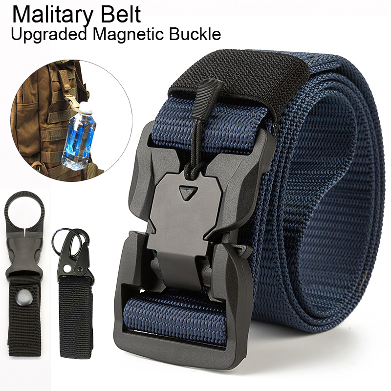 Casual Tactical Accessories Waist Belts for Men Belt Molle Outdoor Magnetic Buckle Combat Belt Hiking Army Hunt, Belt black
Casual Tactical Accessories Waist Belts for Men Belt Molle Outdoor Magnetic Buckle Combat Belt Hiking Army Hunt, Belt black