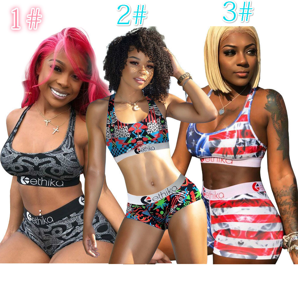Women' Sexy Digital HD Printing Set Women Ethika Swimsuit 2 Piece Bikini Vest Bra And Shorts Swimming Suit Luxury Beachwear CL090, White
Women' Sexy Digital HD Printing Set Women Ethika Swimsuit 2 Piece Bikini Vest Bra And Shorts Swimming Suit Luxury Beachwear CL090, White