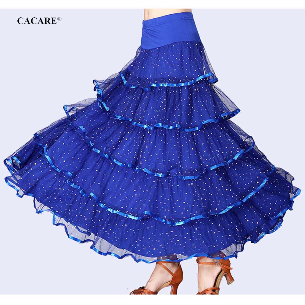 Ballroom Skirt Waltz Dresses Dance Competition Dresses Ballroom Dress Standard Free Size 6 Colors D0966 CACARE Big Hem, Green
Ballroom Skirt Waltz Dresses Dance Competition Dresses Ballroom Dress Standard Free Size 6 Colors D0966 CACARE Big Hem, Green