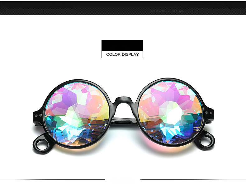 Kaleidoscope Sunglasses Kids Retro Nail Sunglasses Men Women Fantasy Eyewear Fashion Music Festive Party Decorative Glasses 9186A
Kaleidoscope Sunglasses Kids Retro Nail Sunglasses Men Women Fantasy Eyewear Fashion Music Festive Party Decorative Glasses 9186A