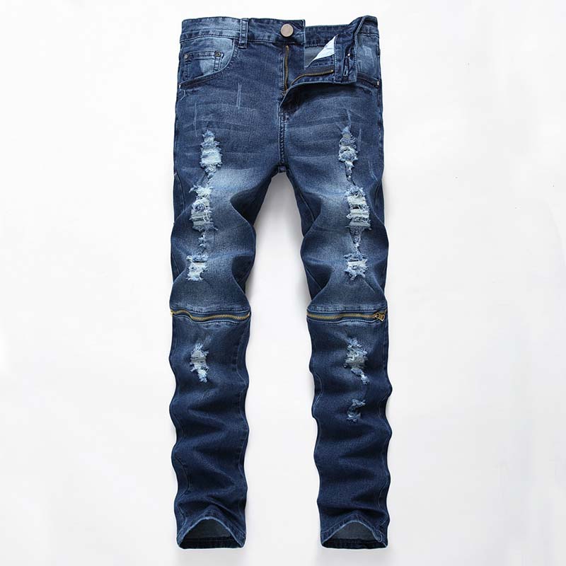 Men Casual jeans Slim denim Pants Knee Holes pants Ripped Distressed Scratched Middle Zipper Washed Bleached high quality, T-331
Men Casual jeans Slim denim Pants Knee Holes pants Ripped Distressed Scratched Middle Zipper Washed Bleached high quality, T-331