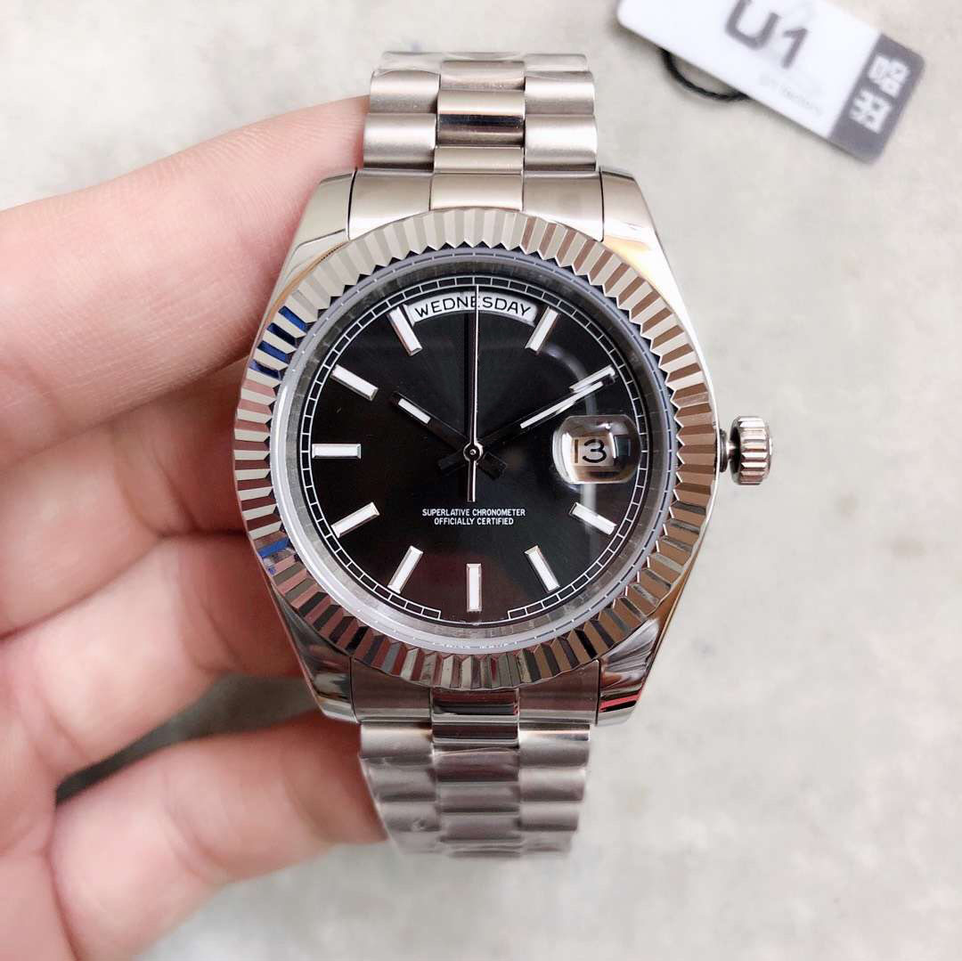 7 Color U1 Factory Hot Mens Watch DAY DATE Black Big Date Cal.2813 Automatic Mechanics Watch Men Sapphire Glass Stainless Steel mens watch
7 Color U1 Factory Hot Mens Watch DAY DATE Black Big Date Cal.2813 Automatic Mechanics Watch Men Sapphire Glass Stainless Steel mens watch