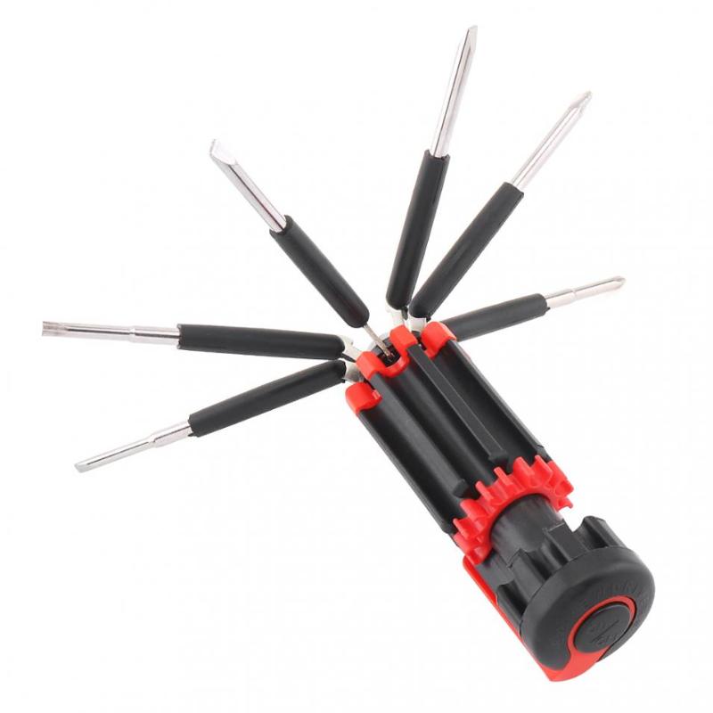 Eight-in-one multi-function cross-head screwdriver set combination car repair tool with LED light
Eight-in-one multi-function cross-head screwdriver set combination car repair tool with LED light