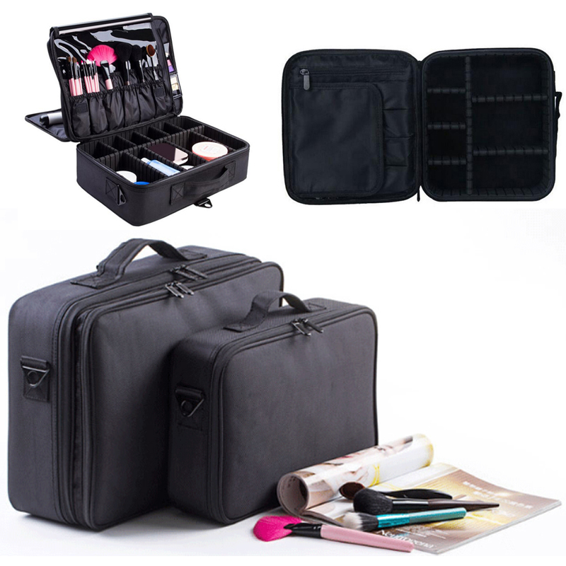 Women Fashion Cosmetic Bag Travel Makeup Organizer Professional Make Up Box Cosmetics Pouch Bags Beauty Case For Makeup Artist
Women Fashion Cosmetic Bag Travel Makeup Organizer Professional Make Up Box Cosmetics Pouch Bags Beauty Case For Makeup Artist