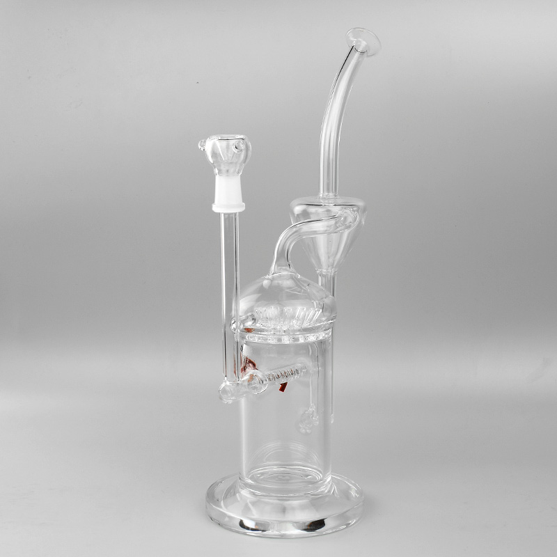 JM Flow Sci Hookah bong Mega "Tornado" with Inline Perc Recycler 14.4mm Male Joint 13.7inches Tall
JM Flow Sci Hookah bong Mega "Tornado" with Inline Perc Recycler 14.4mm Male Joint 13.7inches Tall