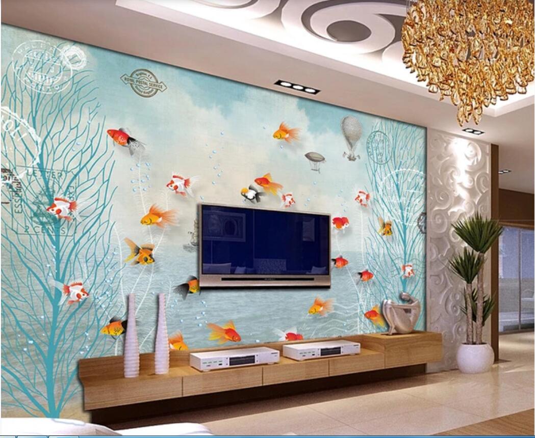custom photo 3d wallpaper Nostalgic hand-painted Mediterranean nautical element goldfish TV background wall wallpaper for walls 3 d, Non-woven fabric
custom photo 3d wallpaper Nostalgic hand-painted Mediterranean nautical element goldfish TV background wall wallpaper for walls 3 d, Non-woven fabric