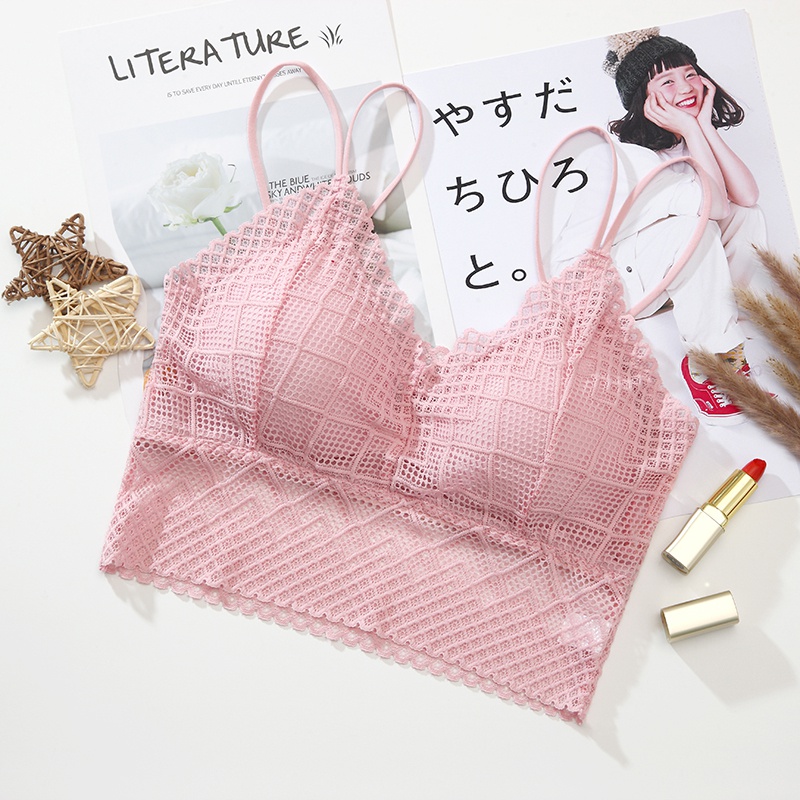 Women Lace Tank Top Gathered Breathable No Steel Ring Tube Top Beauty Back Comfort Camisole Underwear
Women Lace Tank Top Gathered Breathable No Steel Ring Tube Top Beauty Back Comfort Camisole Underwear