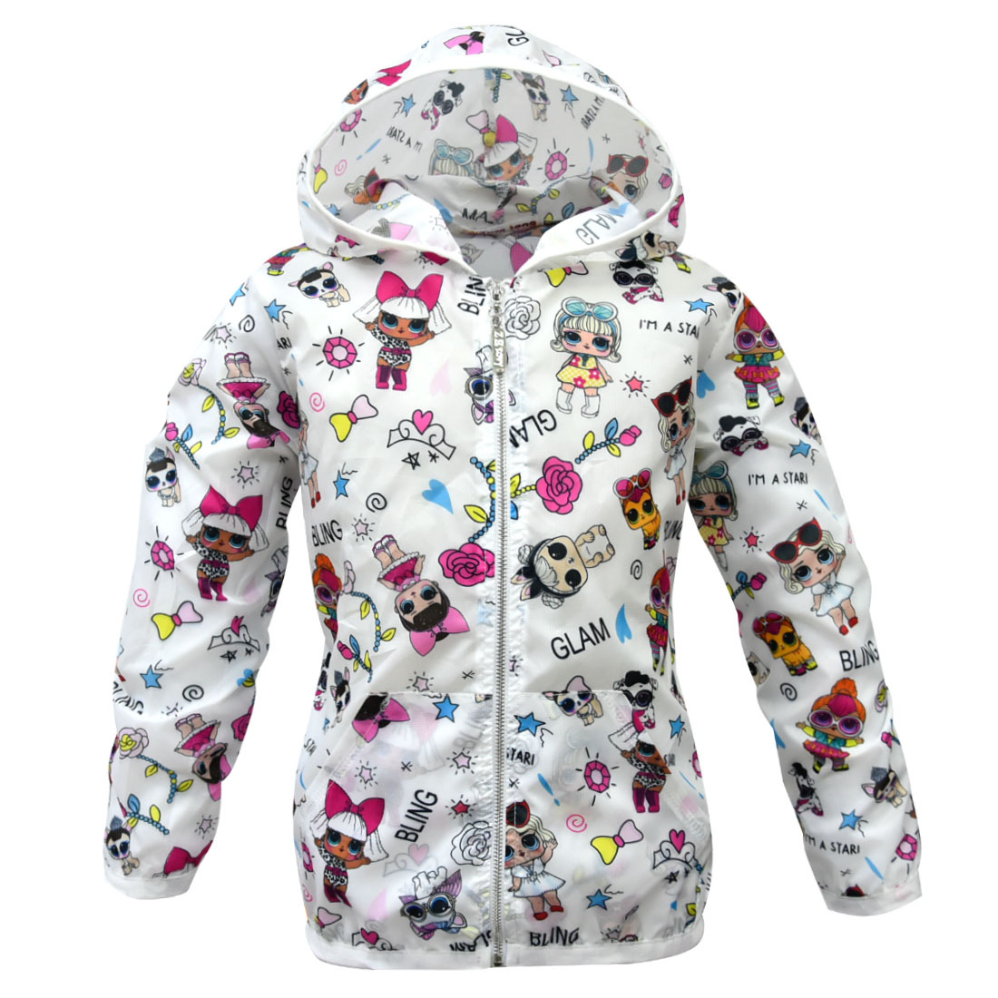 Clothes Baby Boy Girl Sun Protection Clothing Kid Summer Coat Cartoon LOL Clothes Toddler Spring Jacket Child Coats