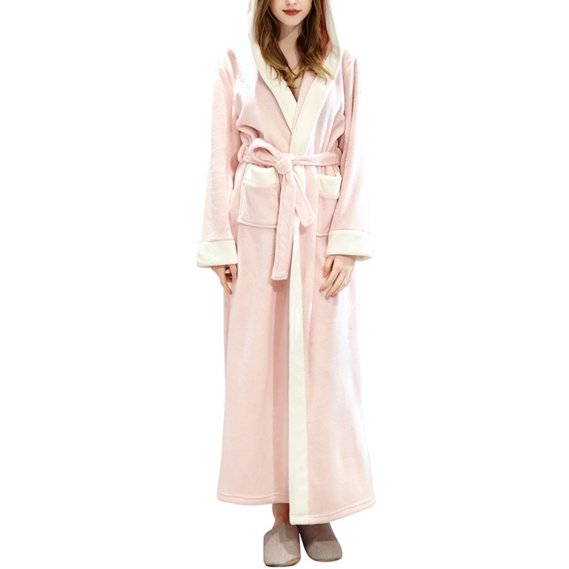 Women's Nightgown Female Autumn Winter Fashion Plus Size Lengthened Thick Velvet Night Robes Flannel Salon Bathrobe, As picture shown
Women's Nightgown Female Autumn Winter Fashion Plus Size Lengthened Thick Velvet Night Robes Flannel Salon Bathrobe, As picture shown