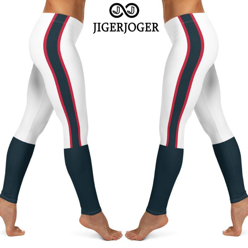 JIGERJOGER White petrol blue Baseball leggings Football Leggings Hockey club fan sports man yoga fitness workout pant
JIGERJOGER White petrol blue Baseball leggings Football Leggings Hockey club fan sports man yoga fitness workout pant
