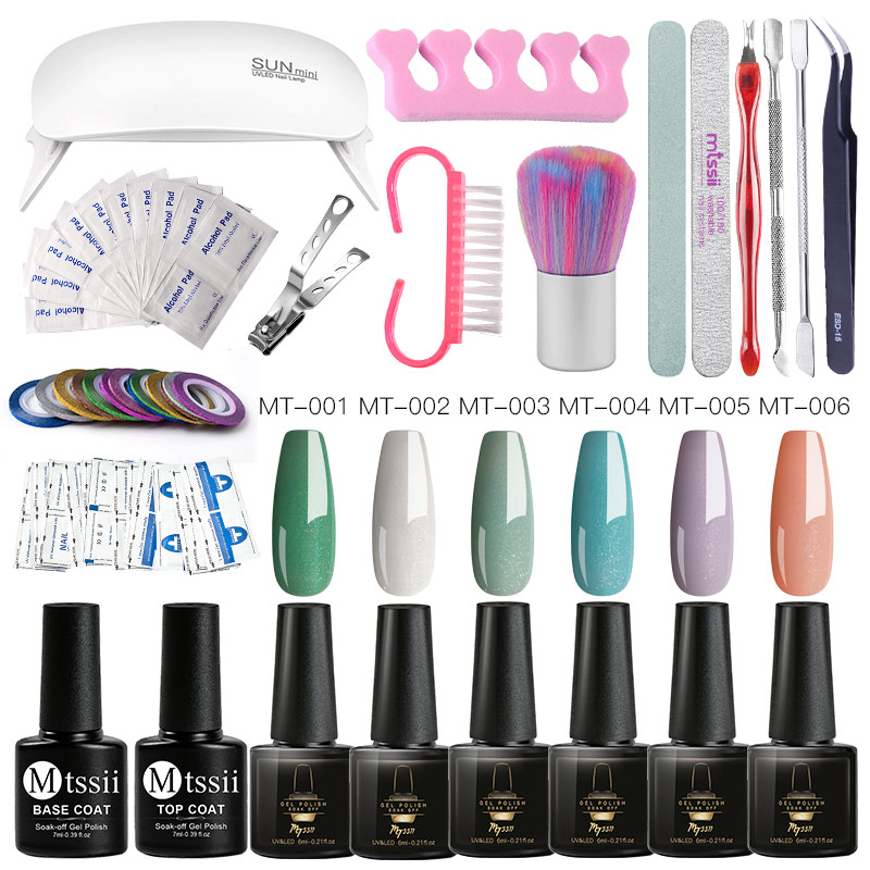 Mtssii Gel Polish Nail Art Manicure Tools Kit UV LED Nail Lamp Dryer Color Gel polish DIY Tool Set Kit Varnish Set
Mtssii Gel Polish Nail Art Manicure Tools Kit UV LED Nail Lamp Dryer Color Gel polish DIY Tool Set Kit Varnish Set