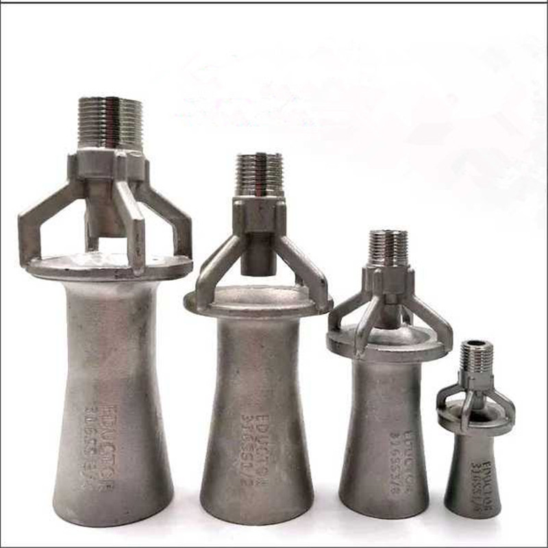 stainless steel venturi edutor nozzle,industrial mixed jet venturi nozzle,Tank liquid circulate agitate eductor,mixing nozzle
stainless steel venturi edutor nozzle,industrial mixed jet venturi nozzle,Tank liquid circulate agitate eductor,mixing nozzle