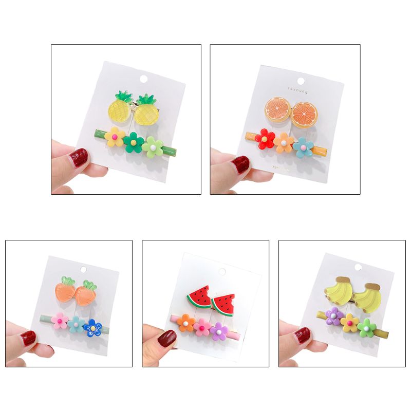 2Pcs Cartoon Fruit Flower Hair Clips Oil Drip Shiny Candy Color Duckbill Hairpin, White
2Pcs Cartoon Fruit Flower Hair Clips Oil Drip Shiny Candy Color Duckbill Hairpin, White