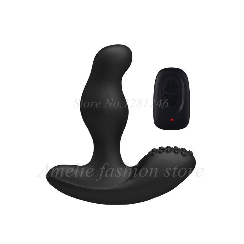 Levett Caesar vibrator USB Charging 360 Degree Rotation Male Prostate Massager Butt Plugs G-Spot Prostata Vibrator for Men Anal Sex Toys Y201118 - view 6