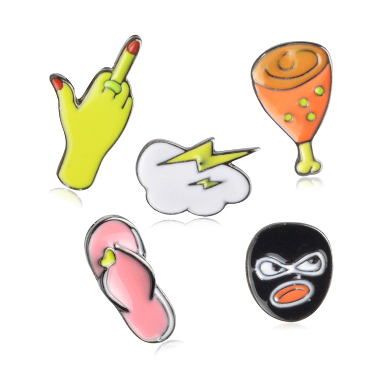 Cute Cartoon Slipper Cloud Mask Metal Kawaii Enamel Pin Badge Buttons Brooch Shirt Denim Jacket Bag Decorative Brooches for Women Girls, Gray
Cute Cartoon Slipper Cloud Mask Metal Kawaii Enamel Pin Badge Buttons Brooch Shirt Denim Jacket Bag Decorative Brooches for Women Girls, Gray