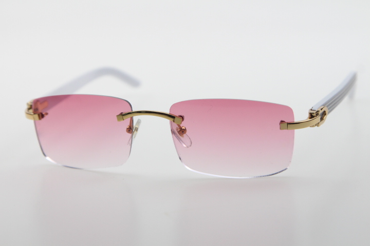 Wholesale New Rimless White Arms Sunglasses Vintage glasses with box HOT Unisex fashion classic sunglasses Designer Mens Women Luxury
Wholesale New Rimless White Arms Sunglasses Vintage glasses with box HOT Unisex fashion classic sunglasses Designer Mens Women Luxury