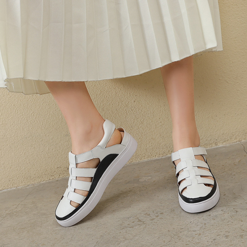 YMECHIC 2020 Summe New White Black Casual Platform Sandals Rome Womens Shoes Flat Platforms Buckle Gladiator Sandals Women Daily
YMECHIC 2020 Summe New White Black Casual Platform Sandals Rome Womens Shoes Flat Platforms Buckle Gladiator Sandals Women Daily