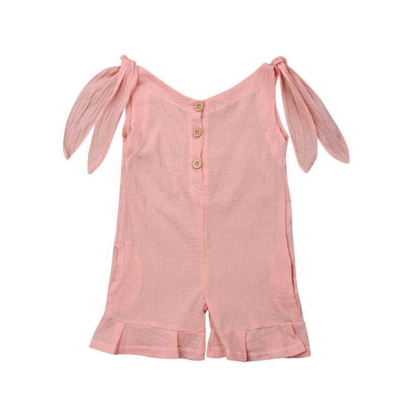 Newborn Toddler Baby Girl Clothes Girls Clothing Summer Sleeveless Ear Romper Jumpsuit Summer Outfit Playsuit Clothes, Pink
Newborn Toddler Baby Girl Clothes Girls Clothing Summer Sleeveless Ear Romper Jumpsuit Summer Outfit Playsuit Clothes, Pink
