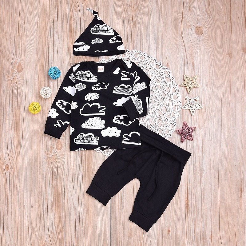 Baby Boy Clothes Baby Girl Clothing Sets Newborn Cotton Printed Long Sleeved T-shirt+pants+cap Kids 3pcs Suit girl clothes, Fh292-1
Baby Boy Clothes Baby Girl Clothing Sets Newborn Cotton Printed Long Sleeved T-shirt+pants+cap Kids 3pcs Suit girl clothes, Fh292-1