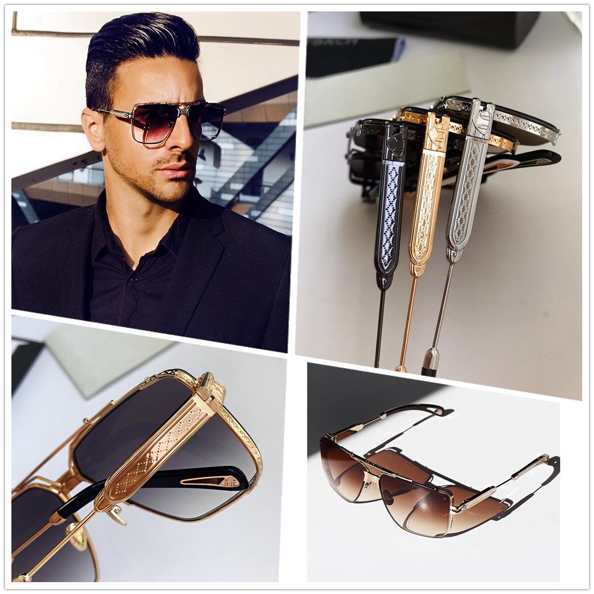 Luxury Design Men Sunglasses Top Quality Metal Shades Summer Style Women Designer Sunglass Square Vintage Retro Sunglasses DAWN
Luxury Design Men Sunglasses Top Quality Metal Shades Summer Style Women Designer Sunglass Square Vintage Retro Sunglasses DAWN