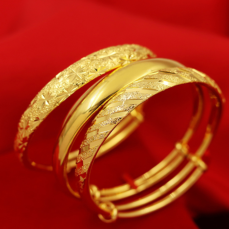 Adjustable Size Women Bracelet Bangles High Quality 24K Yellow Gold Plated Star Bracelet Bangles for Women for Wedding Party, Black
Adjustable Size Women Bracelet Bangles High Quality 24K Yellow Gold Plated Star Bracelet Bangles for Women for Wedding Party, Black
