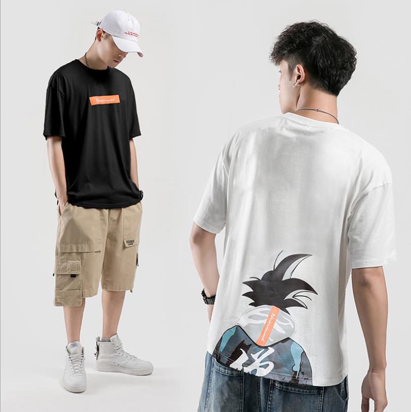F244 T-shirt 2019 summer short-sleeved men loose anime Goku print t-shirt top Free Shipping, Ivory
F244 T-shirt 2019 summer short-sleeved men loose anime Goku print t-shirt top Free Shipping, Ivory