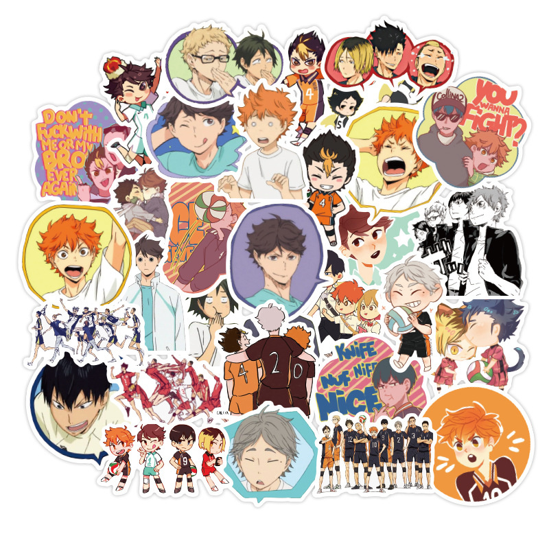 50 Pcs Haikyuu New … - image