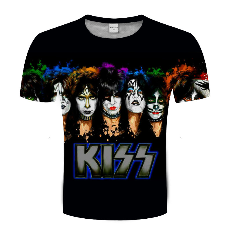 Iron Maiden Kiss T Shirts 3D Print tshirt Men Women Summer Tee Unisex Couple Tops Rock Music Band Collection Tees Hip Hop T-Shirt, Ils-061
Iron Maiden Kiss T Shirts 3D Print tshirt Men Women Summer Tee Unisex Couple Tops Rock Music Band Collection Tees Hip Hop T-Shirt, Ils-061