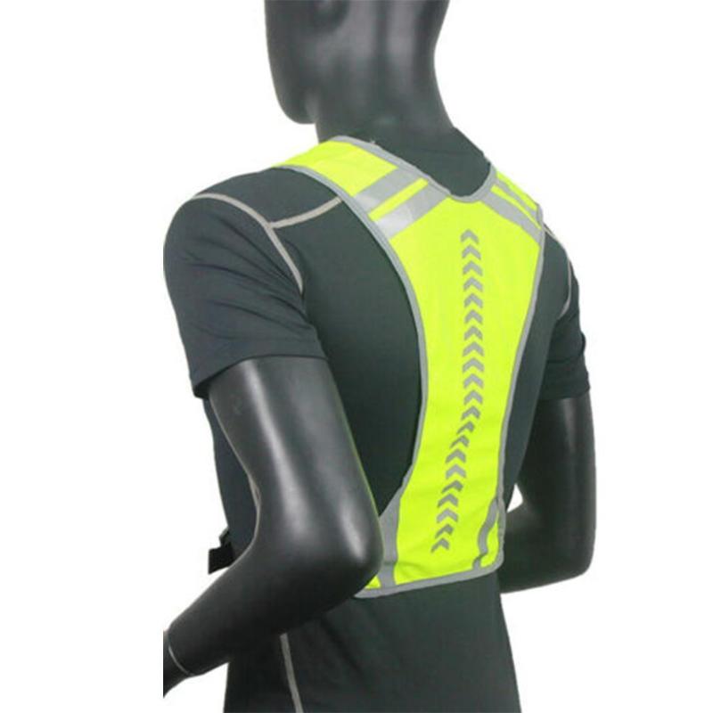 New Outdoor Night Running Riding Reflective Vest Arrow-oriented Indicating Vest Safety Reflective Running L6Q1, Yellow
New Outdoor Night Running Riding Reflective Vest Arrow-oriented Indicating Vest Safety Reflective Running L6Q1, Yellow