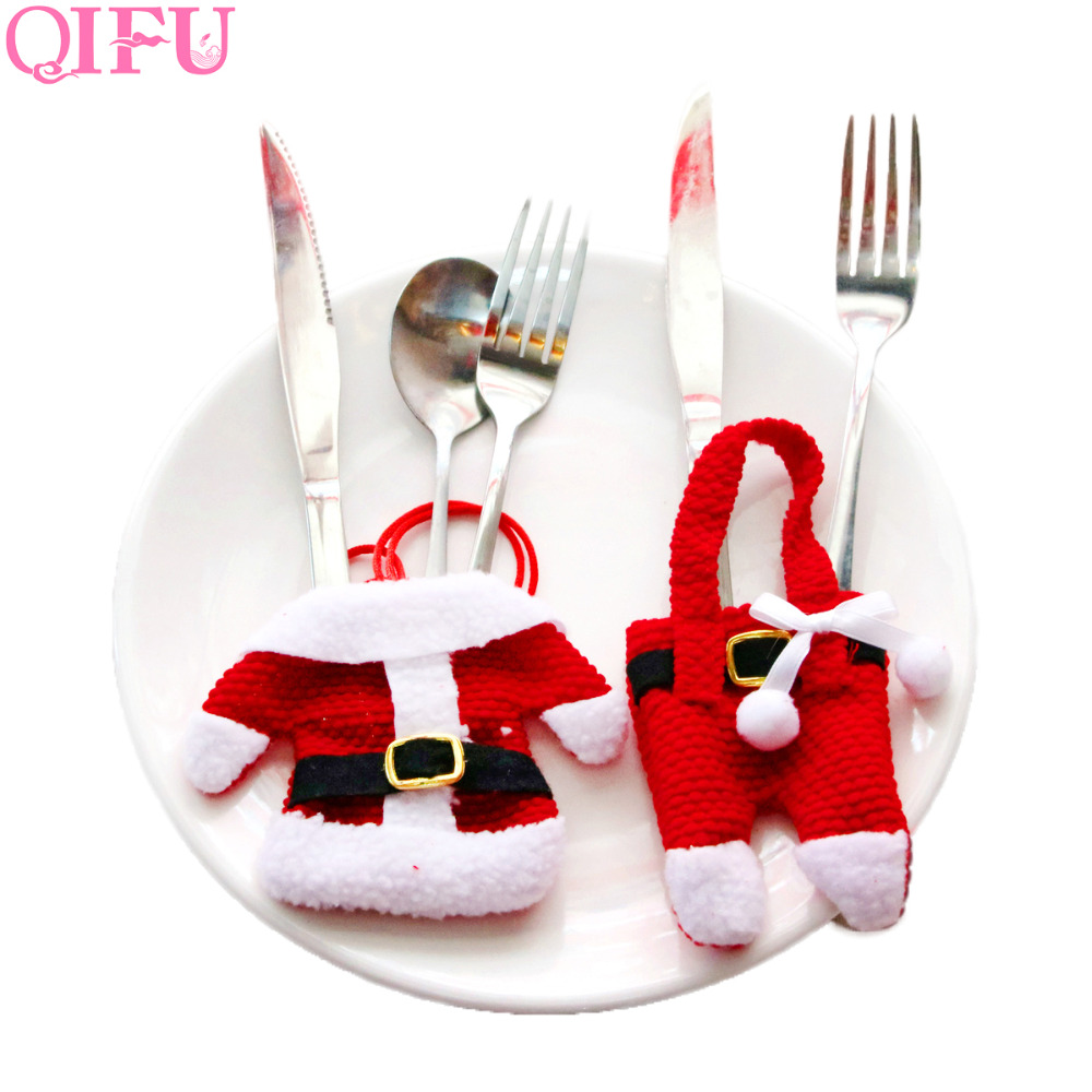 QIFU 6pcs Merry Christmas Decorations For Home 2018 Chirstmas Gifts Tableware Holder Knife Fork 2018 Navidad Happy New Year 2019
QIFU 6pcs Merry Christmas Decorations For Home 2018 Chirstmas Gifts Tableware Holder Knife Fork 2018 Navidad Happy New Year 2019