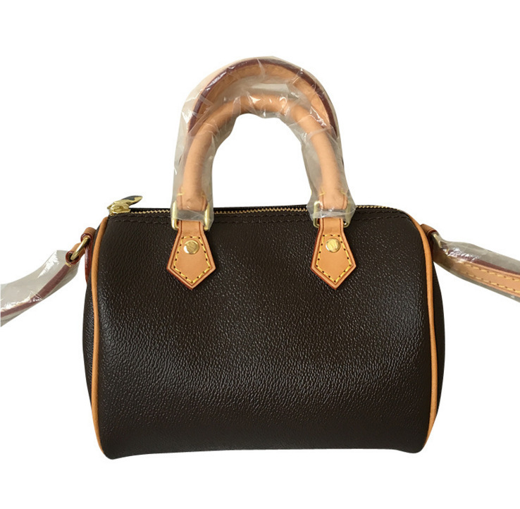 Women Totes Classic Pillow bags Fashion Shoulder Bag Lady 30CM handbags Speedy With DustBag, Brown plaid
Women Totes Classic Pillow bags Fashion Shoulder Bag Lady 30CM handbags Speedy With DustBag, Brown plaid