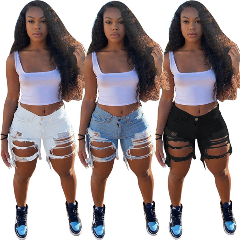 Plus size 2XL Summer Women blue jeans shorts fashion tassels denim shorts trendy washed ripped holes shorts casual designer jeans pants 3182, White
Plus size 2XL Summer Women blue jeans shorts fashion tassels denim shorts trendy washed ripped holes shorts casual designer jeans pants 3182, White