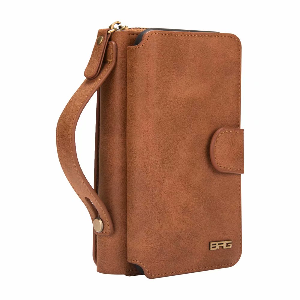 BRG Detachable Retro pu Leather Zipper Wallet Bag Purse Cases for iPhone XS Max XR XS X 7 8 6 6S Plus 5 5s SE Business Purse Handbag, Rose red
BRG Detachable Retro pu Leather Zipper Wallet Bag Purse Cases for iPhone XS Max XR XS X 7 8 6 6S Plus 5 5s SE Business Purse Handbag, Rose red