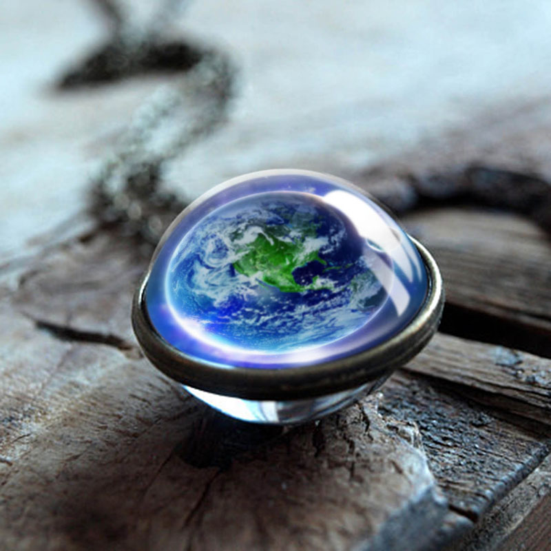 Nebula Galaxy Double Sided Pendant Necklace For women Mens Glass Art Picture Handmade Statement Universe Planet Jewelry in Bulk
Nebula Galaxy Double Sided Pendant Necklace For women Mens Glass Art Picture Handmade Statement Universe Planet Jewelry in Bulk