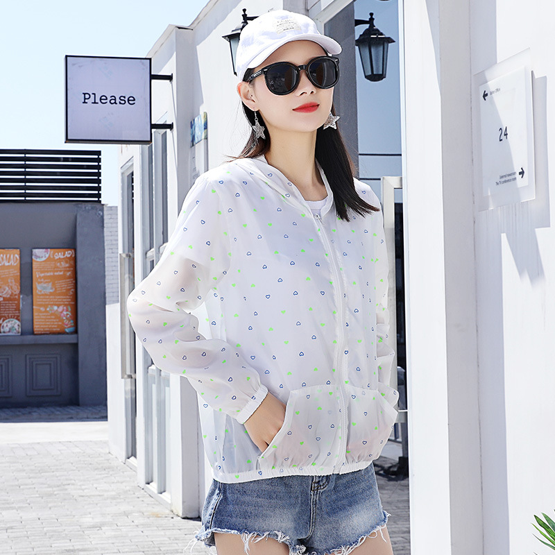 17 Color Summer Women Sun Protection Jacket Thin Version Anti-UV Quick-drying Printing Sunscreen Clothing Short Hooded Skin Coat, 11
17 Color Summer Women Sun Protection Jacket Thin Version Anti-UV Quick-drying Printing Sunscreen Clothing Short Hooded Skin Coat, 11