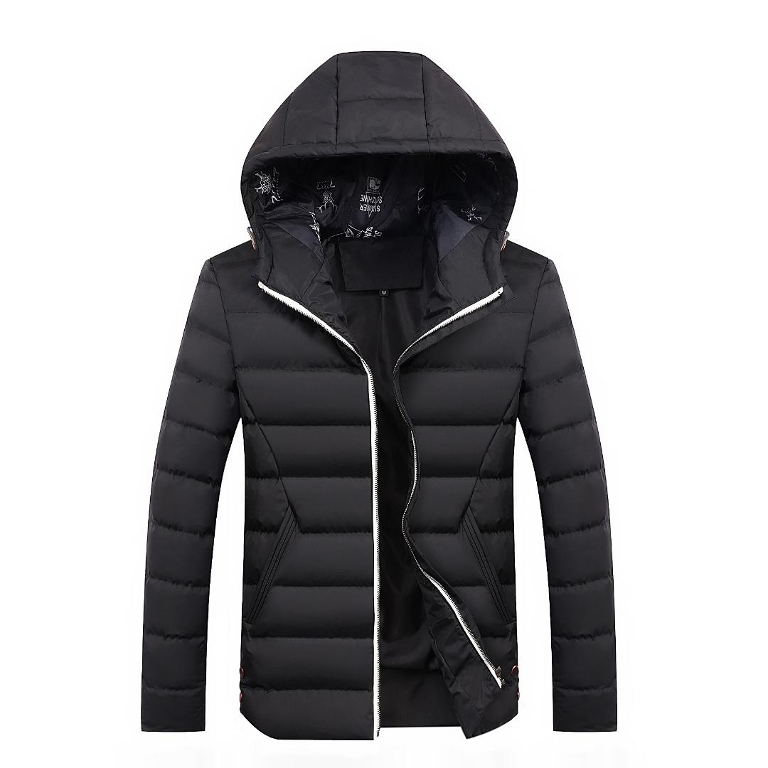 New Style Creative Men'S Wear Cotton-padded Clothes Hooded Thick Warm Men's Jacket Hot Selling Youth Cotton-padded Clothes, Black
New Style Creative Men'S Wear Cotton-padded Clothes Hooded Thick Warm Men's Jacket Hot Selling Youth Cotton-padded Clothes, Black