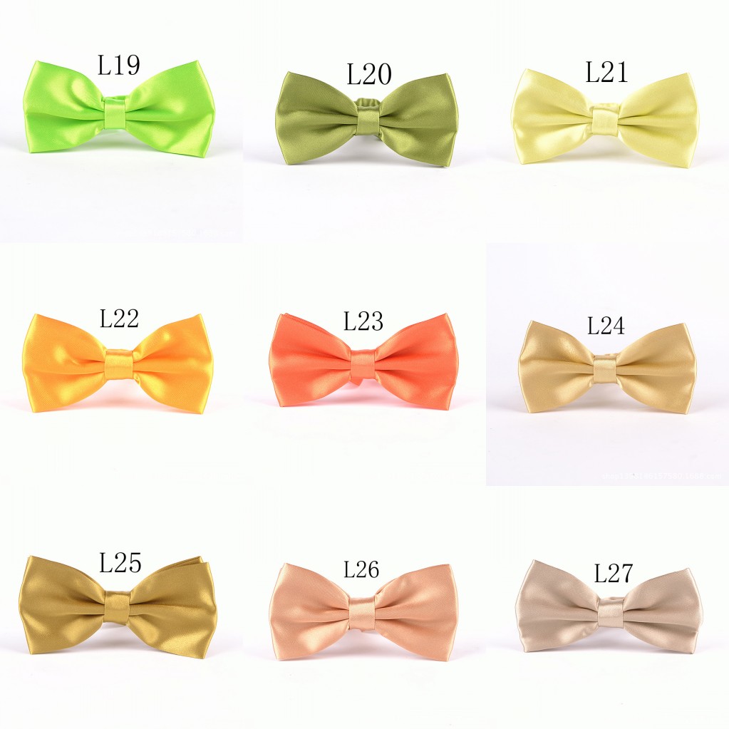 New Style Men Bow Tie Wediing Boy Tie Solid Color White/Black/Red Dark/Red/Silver/Grey/Purple/Pink Wedding Party B1