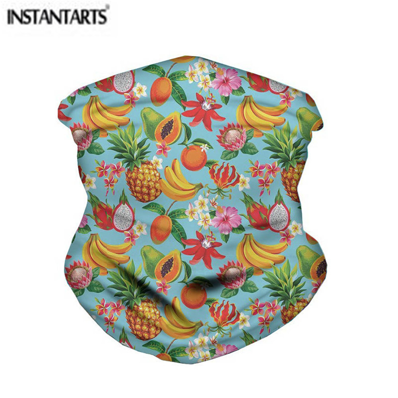 INSTANTARTS Outdoor Hawaii Tropical Fruit Pattern Windproof Elastic Scarf Cycling Motorcycle Scarf Neck Warmer Sport Face Scarfs, Customize z28
INSTANTARTS Outdoor Hawaii Tropical Fruit Pattern Windproof Elastic Scarf Cycling Motorcycle Scarf Neck Warmer Sport Face Scarfs, Customize z28