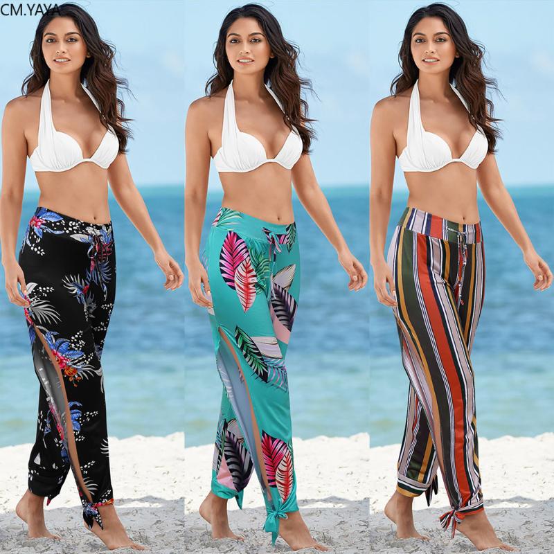2020 Cut Out Side Sexy Beach Bohemain Pants Women Retro Floral Striped Print Trousers Street Hip Hop High Waist Lady Sweatpants, Black;white
2020 Cut Out Side Sexy Beach Bohemain Pants Women Retro Floral Striped Print Trousers Street Hip Hop High Waist Lady Sweatpants, Black;white