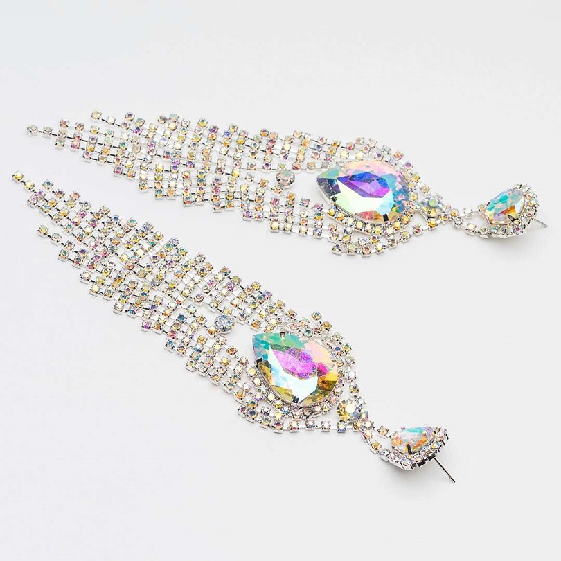 Wholesale tassel bridal wedding dangle earrings for women luxury designer bling diamond long danling earrings engagement dinner jewelry gift
Wholesale tassel bridal wedding dangle earrings for women luxury designer bling diamond long danling earrings engagement dinner jewelry gift