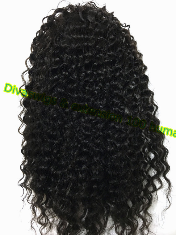 Unprocessed Natural Curly Weave Ponytail Clip ins Natural Ponytails Extensions drawstring ponytail long high braid style hair 160g