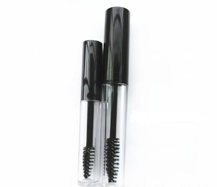 Empty Black Eyelash Tube Mascara Cream Vial Container 1ml 2ml 3ml 10mL Fashionable Refillable Bottles Makeup Tool Accessories