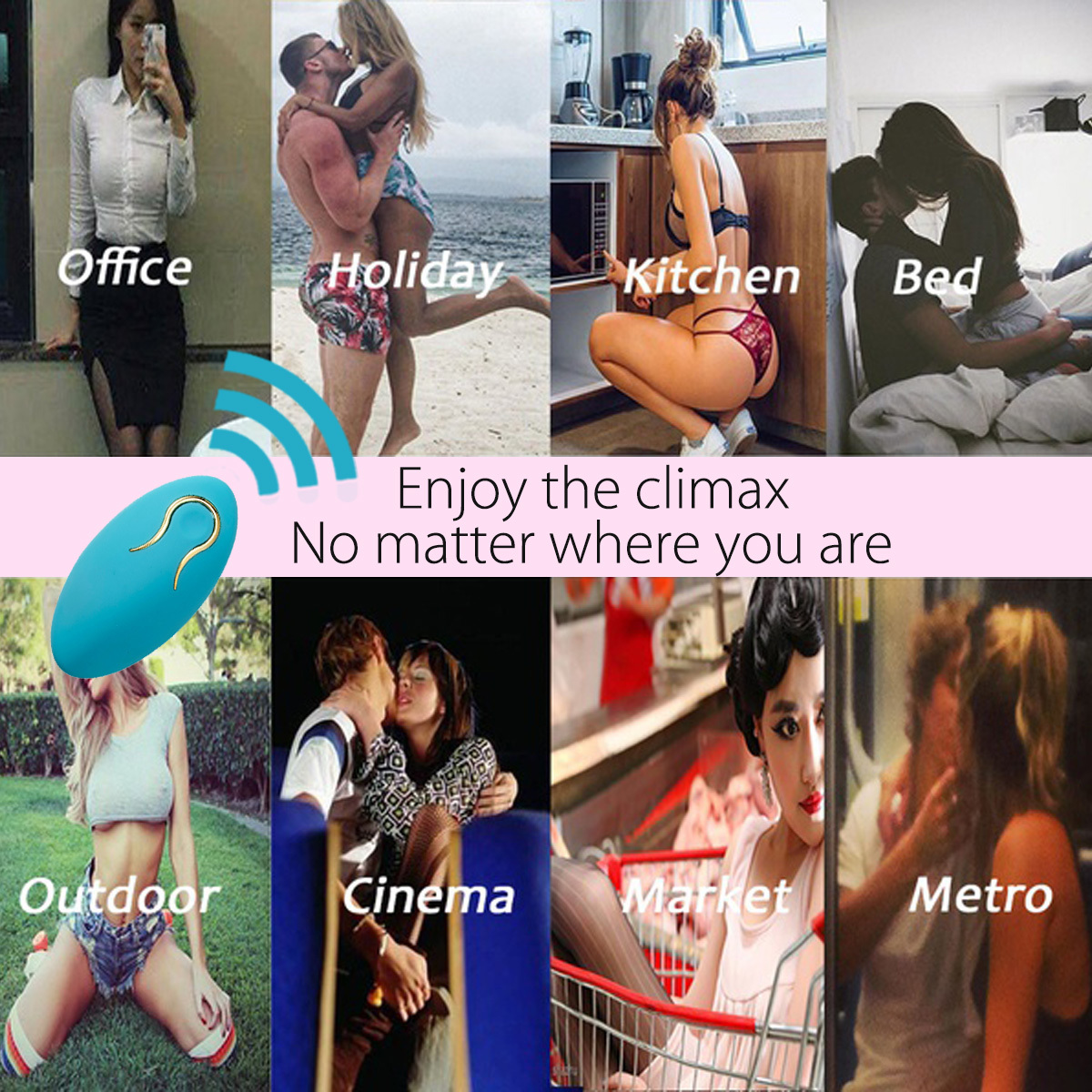 Meselo USB Rechargeable Mute Vibrator Egg 12M Wireless Remote Control 10 Speed Vibrator Sex Toys for Women 3 Colors Erotic Toys Y191217